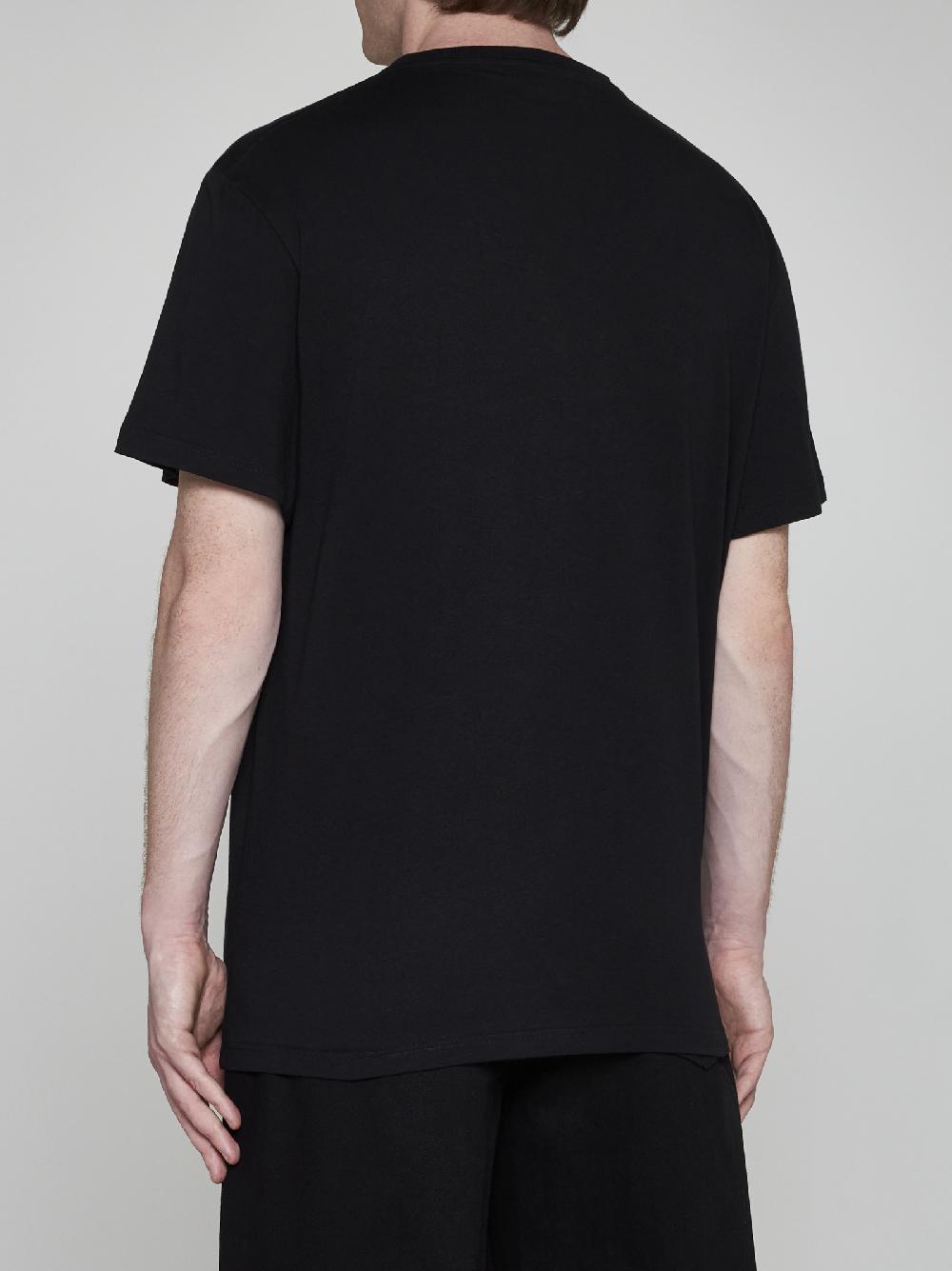 ALEXANDER MCQUEEN T-shirt in cotone con logo Online