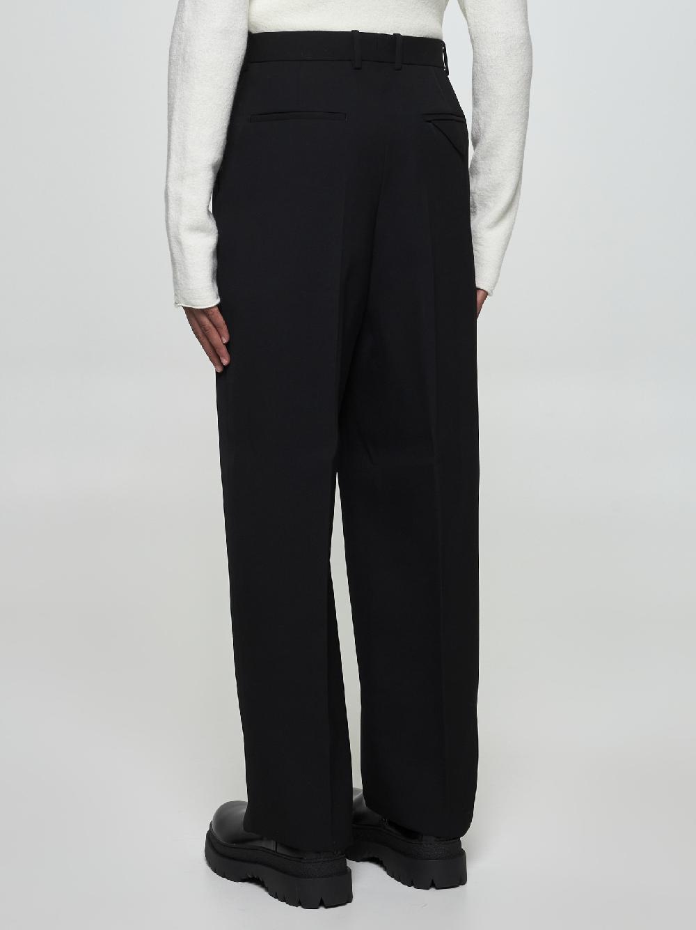 BOTTEGA VENETA Pantaloni in twill di lana Spedizione Gratuita