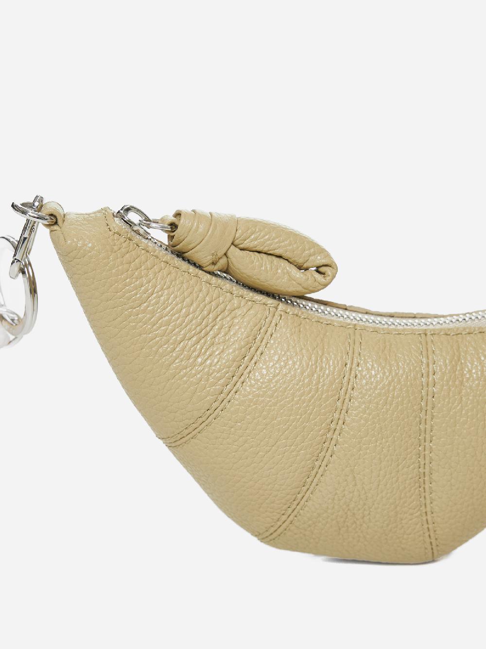 LEMAIRE Portamonete Croissant in pelle Presa