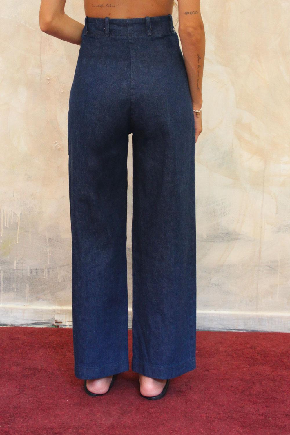 ROSÈ A POIS Off Spring Jeans Economico