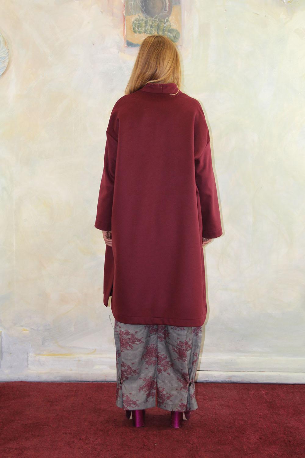 ROSÈ A POIS Baustelle Cappotto Cashmere In Saldo