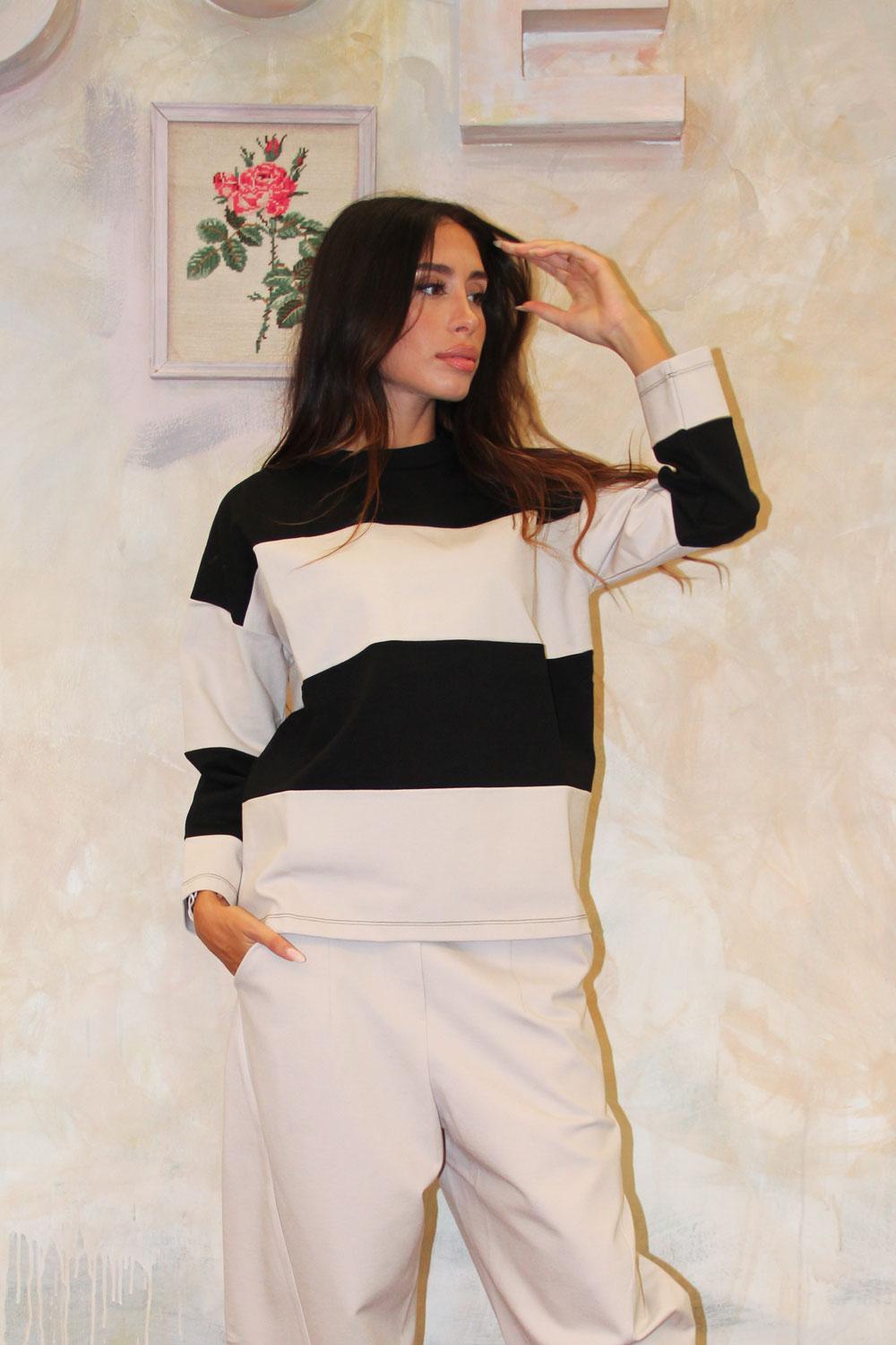 ROSÈ A POIS Maneskin Blusa Negozi Online