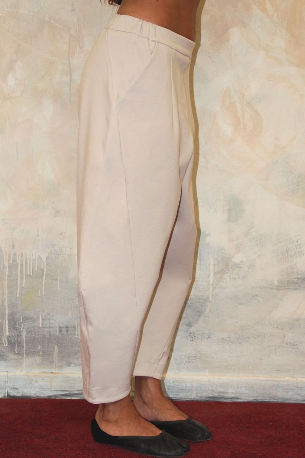 ROSÈ A POIS Blur Pantalone Panna Economico