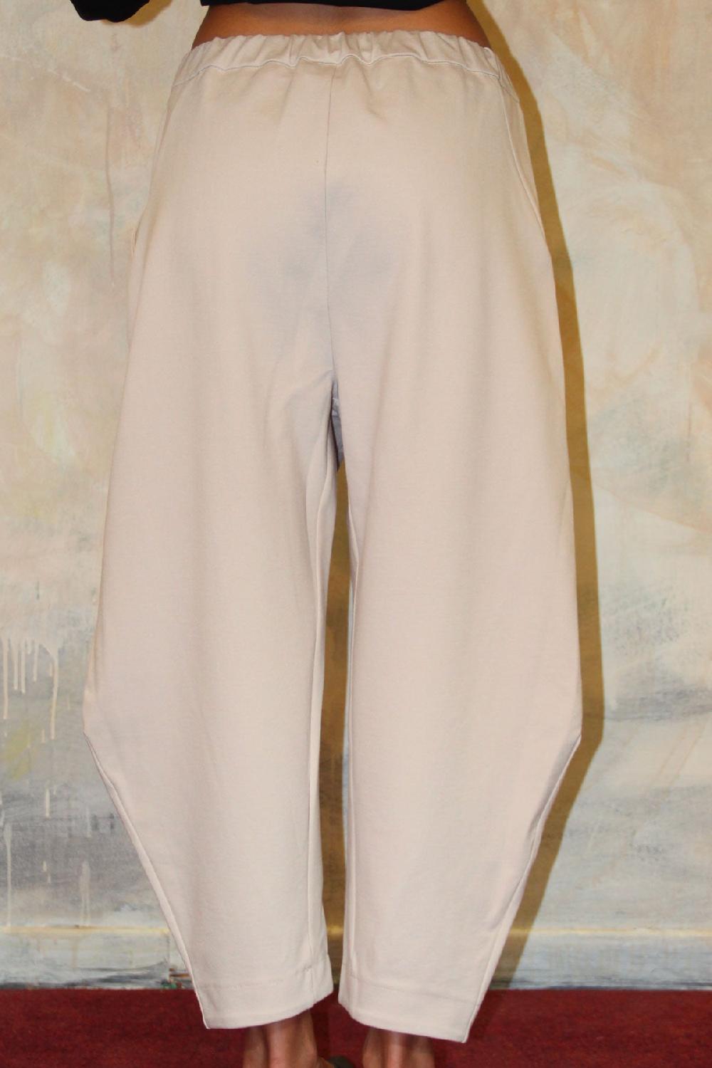 ROSÈ A POIS Blur Pantalone Panna Economico