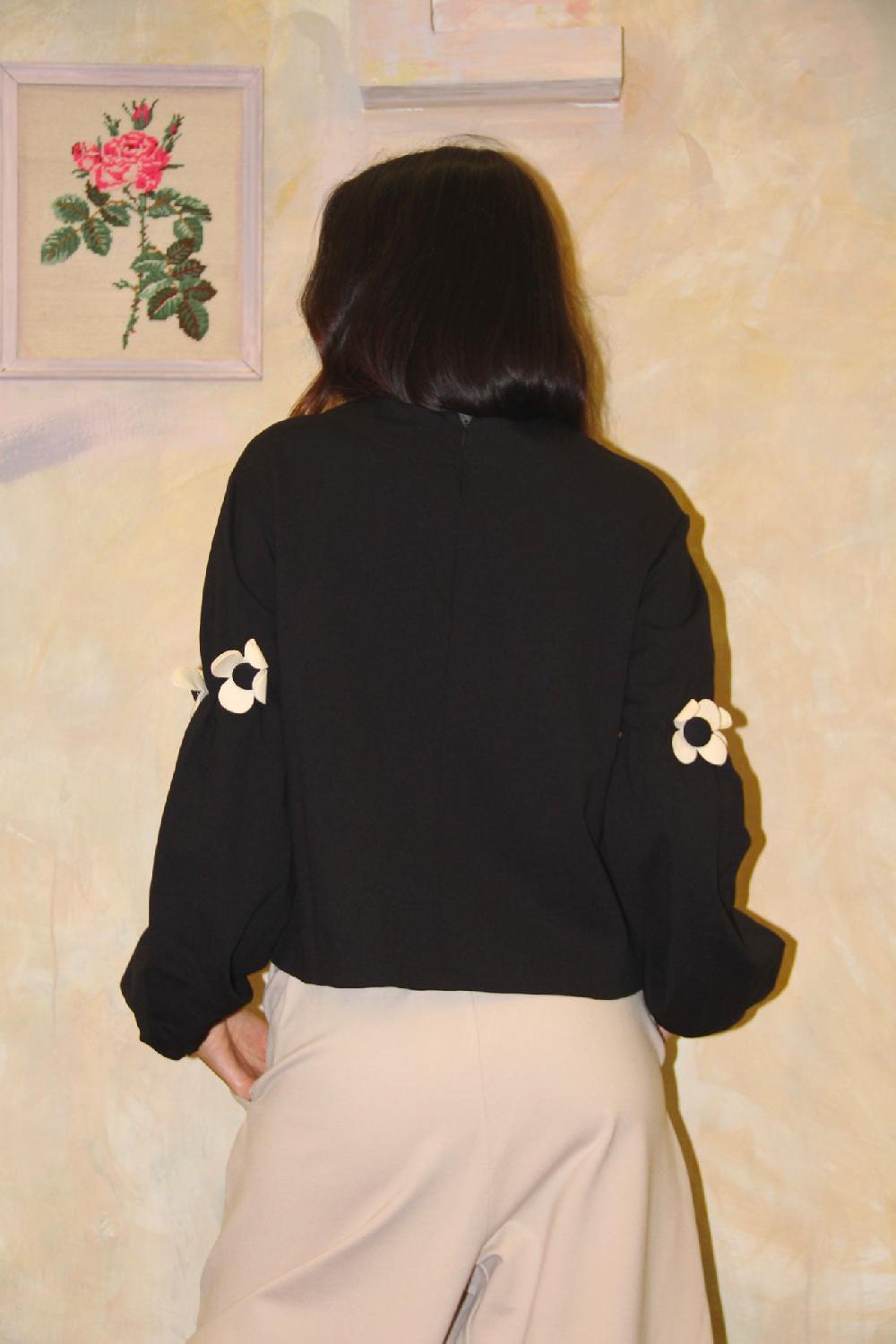 ROSÈ A POIS Queen Blusa Online