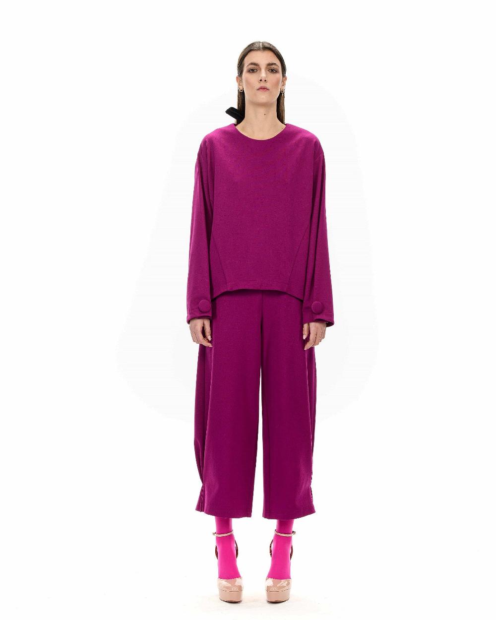 ROSÈ A POIS FLORA Pantalone bombato Promozione