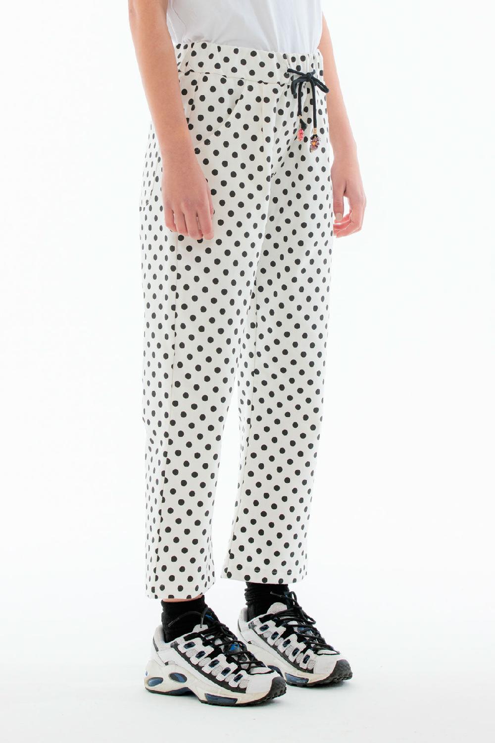 ROSÈ A POIS Mago di Oz Pantalone Pois Vendita Calda