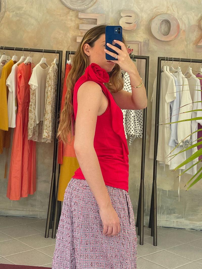 ROSÈ A POIS Winnie The Pooh Top Vendita Economica