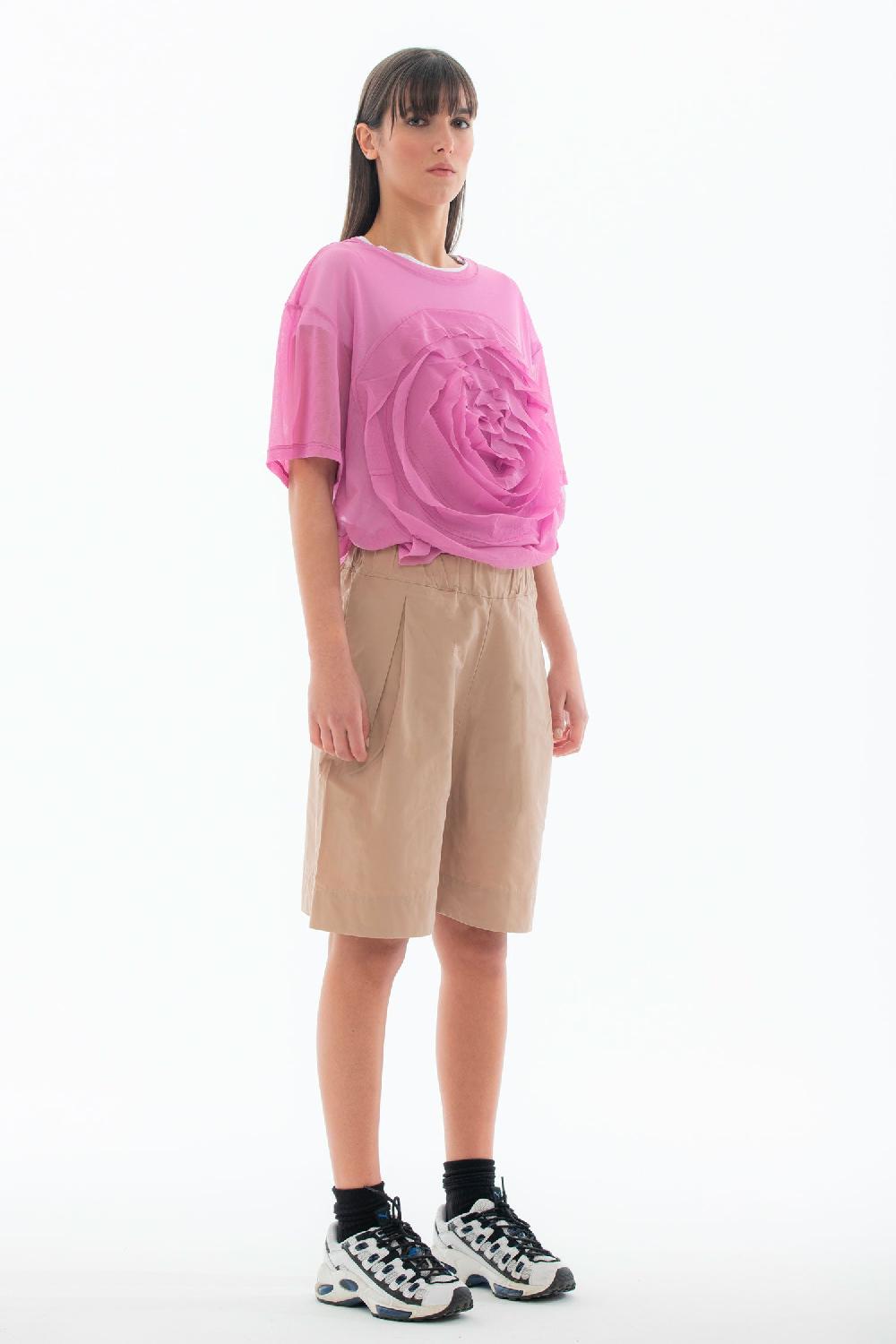 ROSÈ A POIS Peggy T-shirt Rosa Negozio
