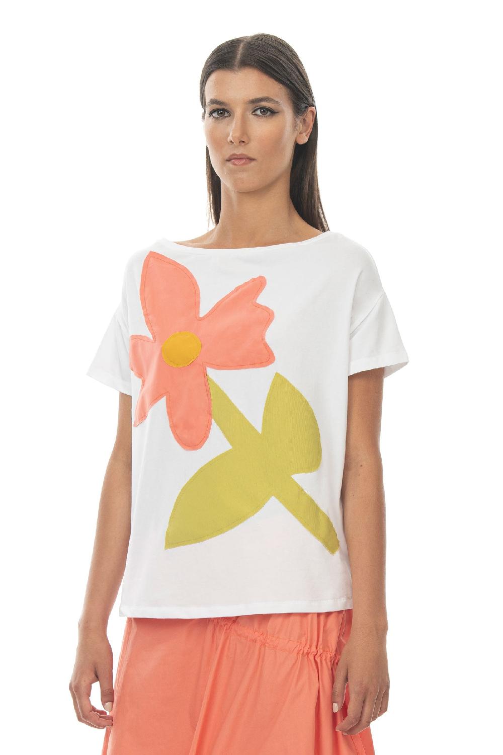 ROSÈ A POIS Nemo T-shirt Vendita Economica