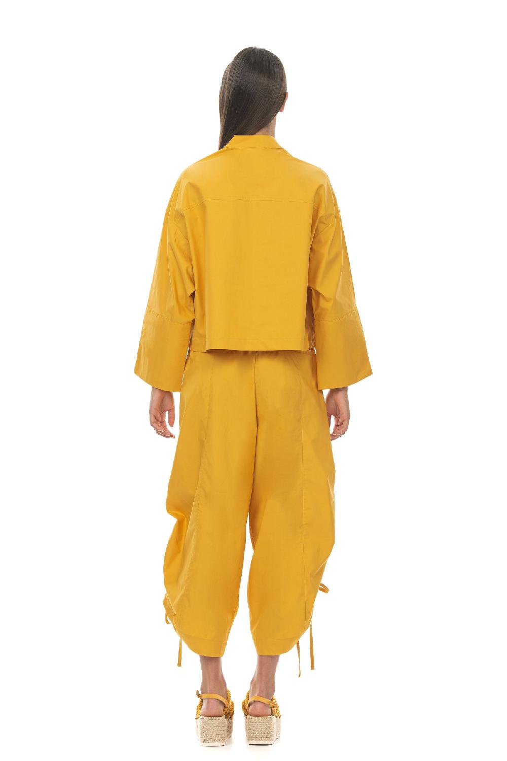 ROSÈ A POIS Ranocchio Pantalone Giallo Nuova