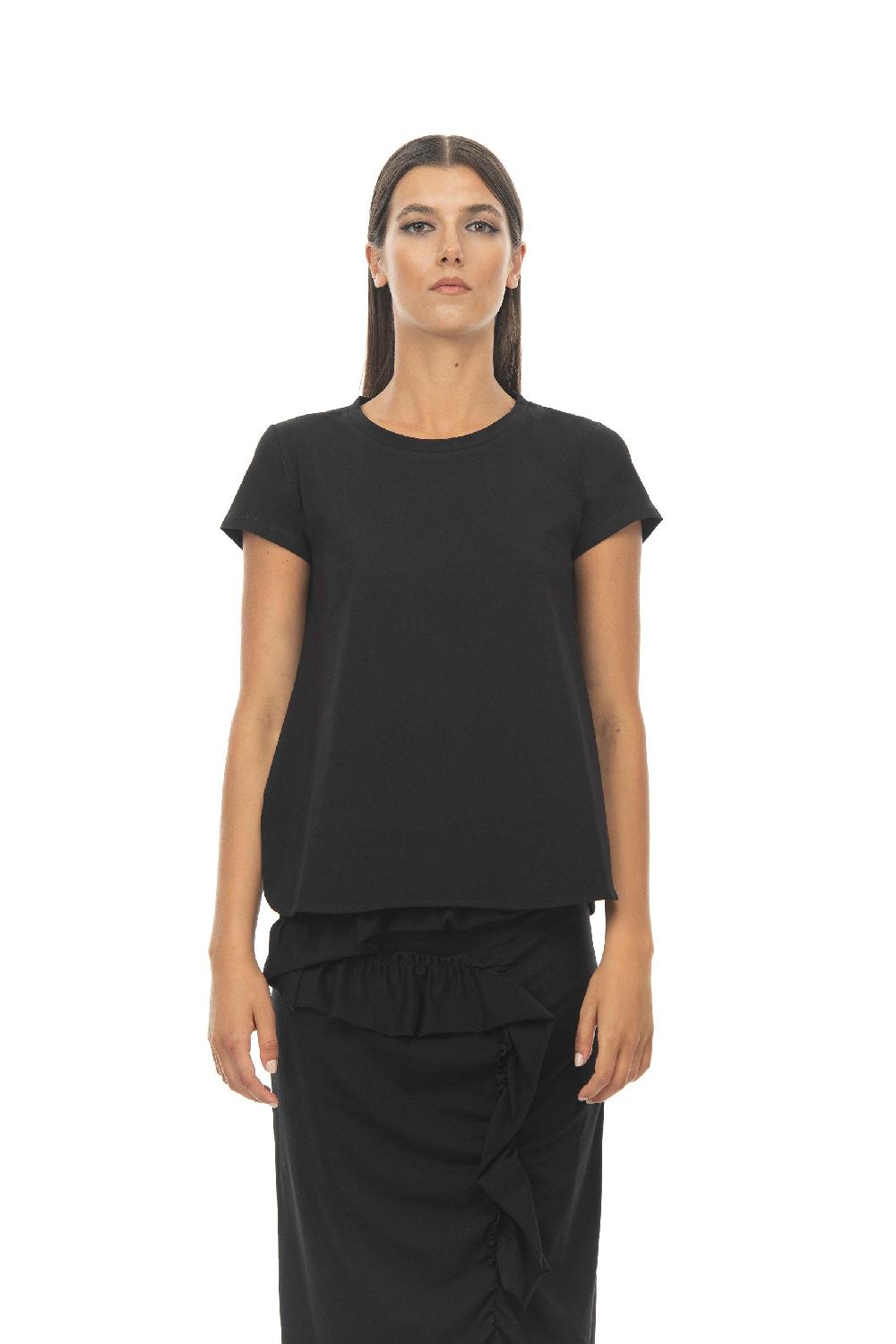 ROSÈ A POIS Fiordaliso T-shirt Vendite Flash