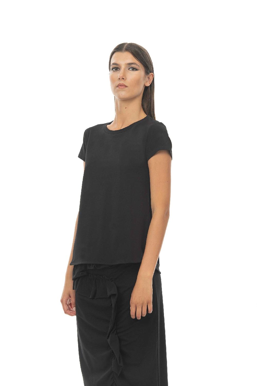 ROSÈ A POIS Fiordaliso T-shirt Vendite Flash