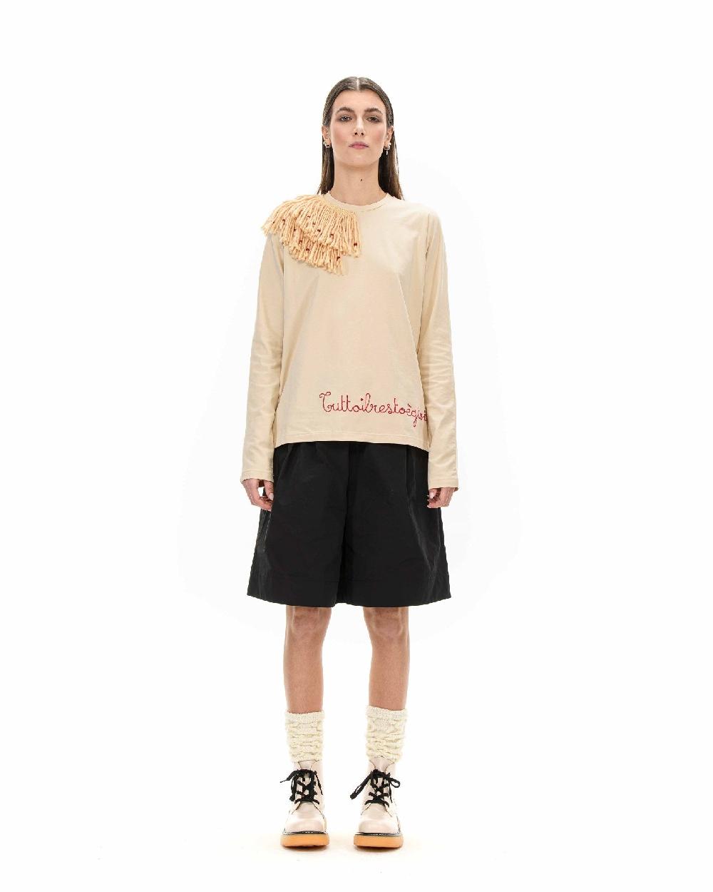ROSÈ A POIS SERENELLA T-shirt avorio Sottocosto
