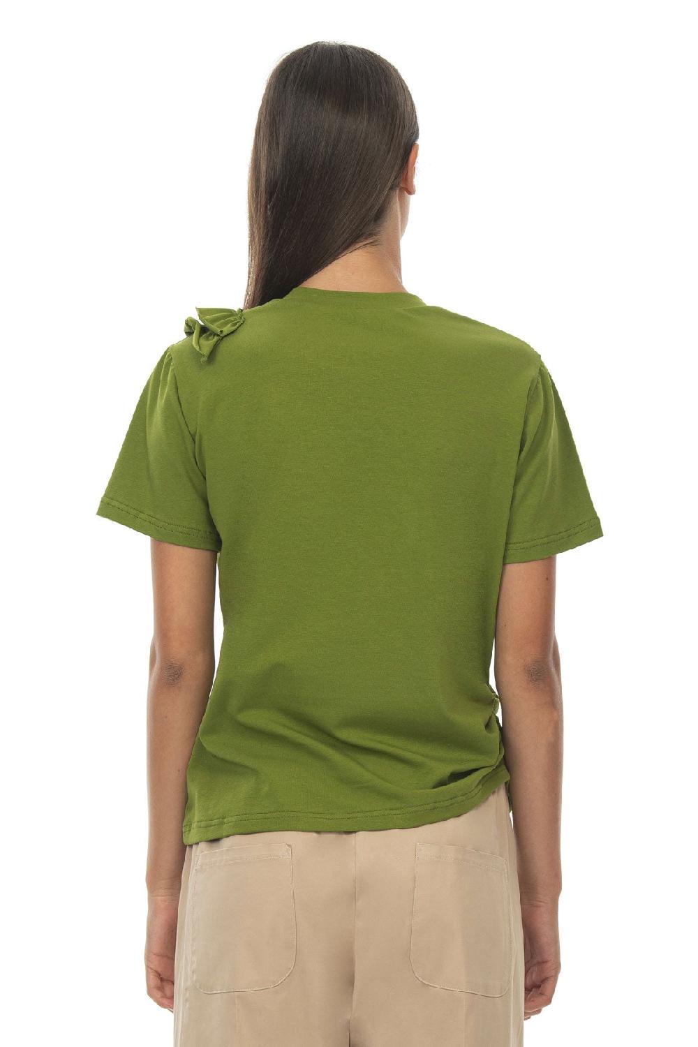 ROSÈ A POIS Jasmine T-shirt Verde Hotsell