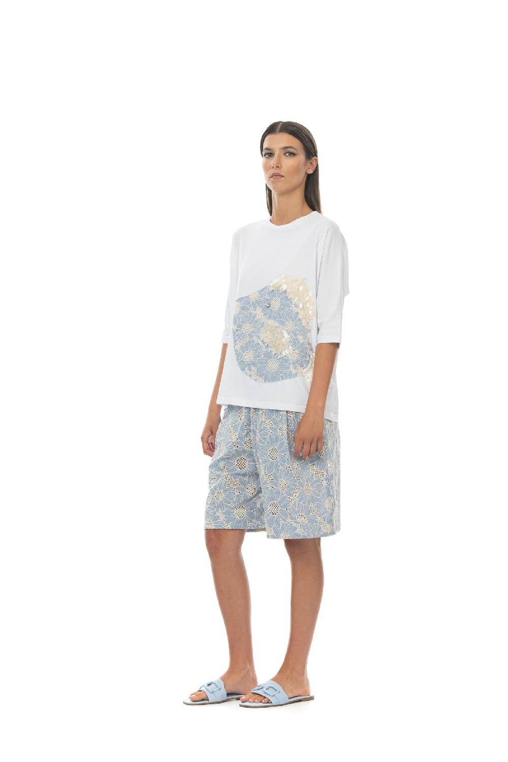 ROSÈ A POIS Sirenetta T-shirt Moda