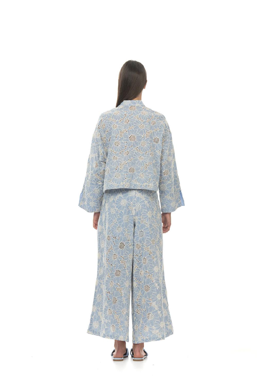 ROSÈ A POIS Mufasa Pantalone Nuovo