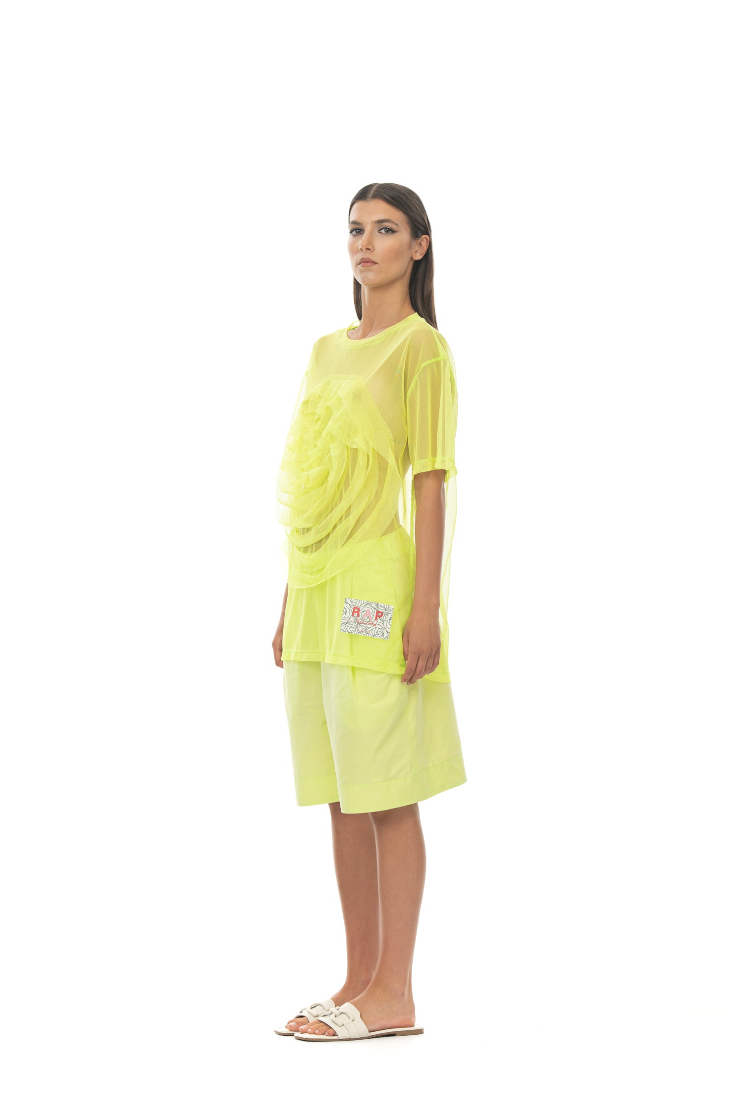 ROSÈ A POIS Peggy T-shirt Lime Fino Al -60%
