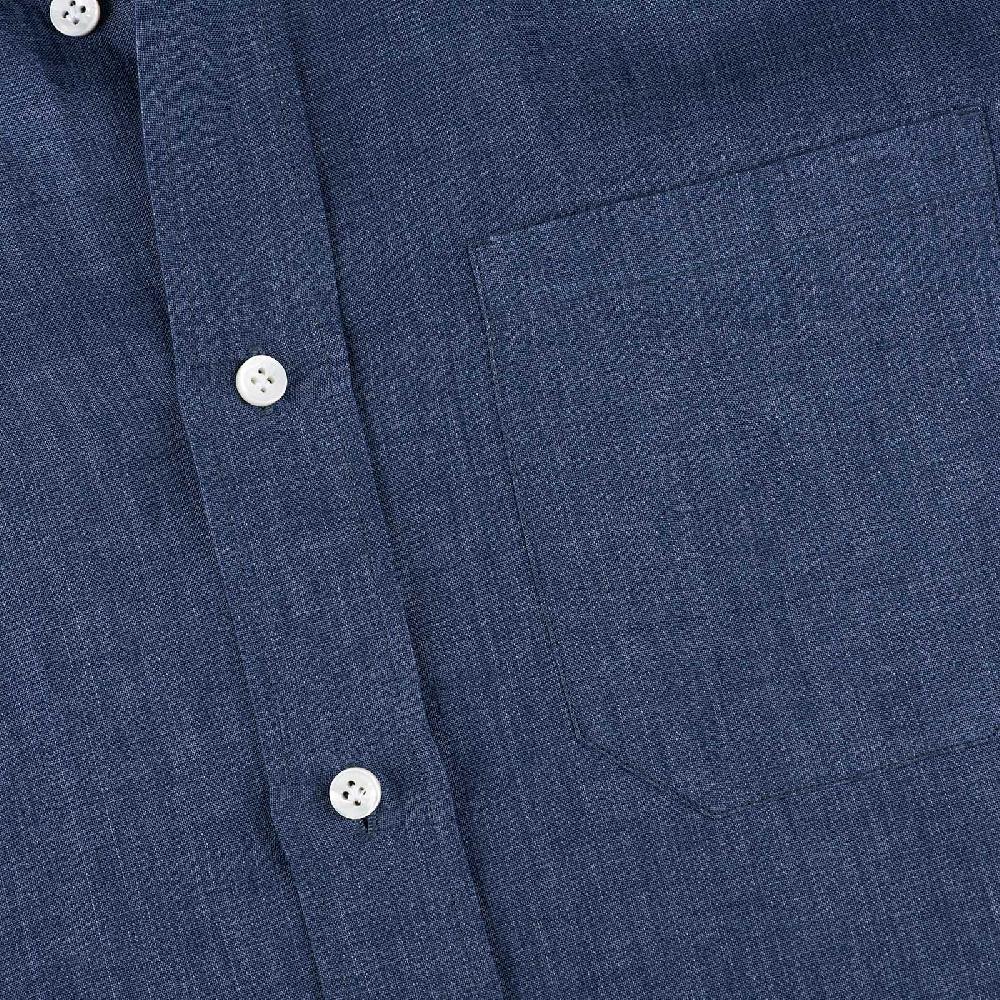 Rubinacci Vintage archive camicia in lino jeans In Linea