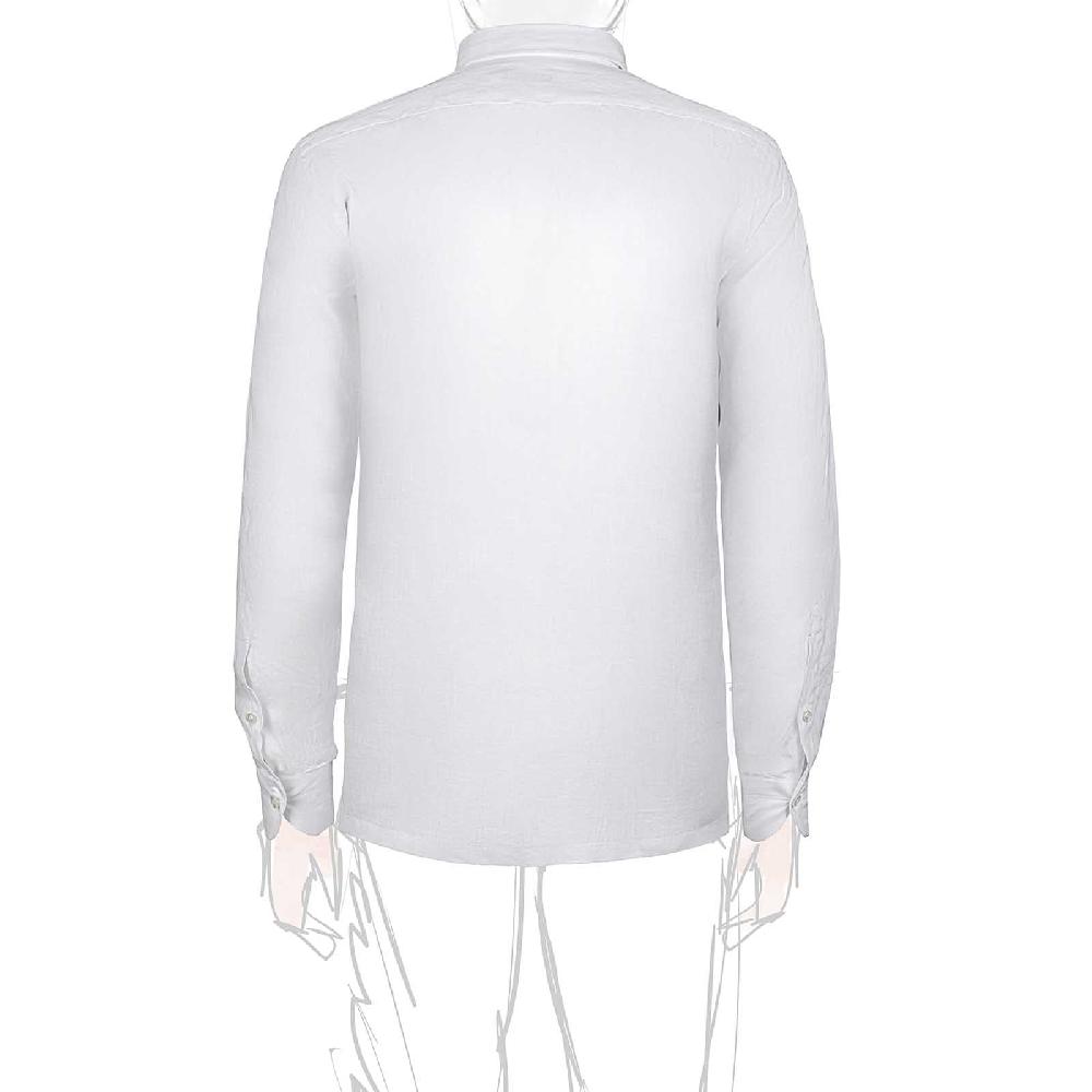Rubinacci Vintage archive polo in lino bianca Vendita