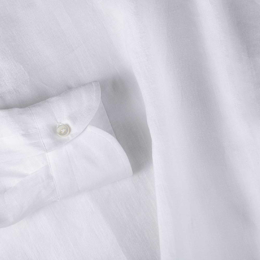 Rubinacci Vintage archive polo in lino bianca Vendita