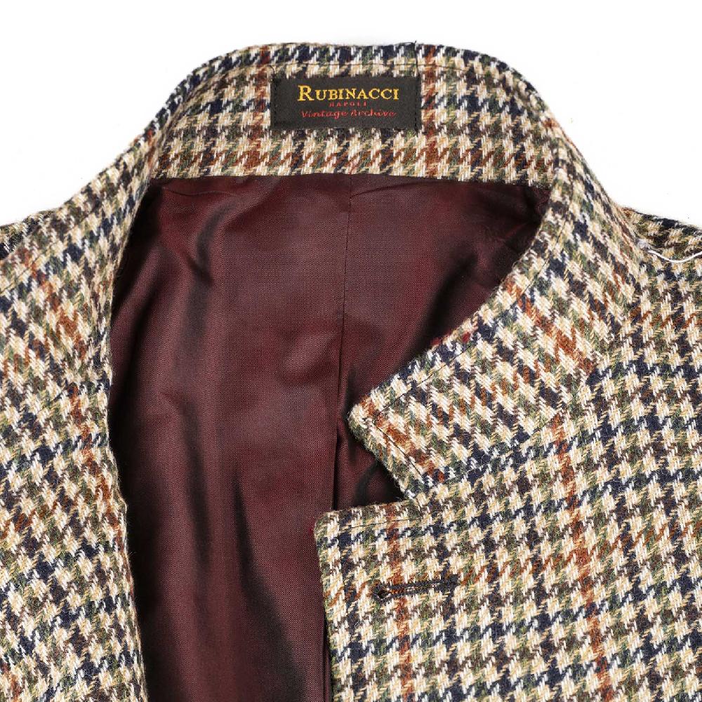 Rubinacci Vintage archive giacca Stefano pied de poule Soddisfazione Garantita