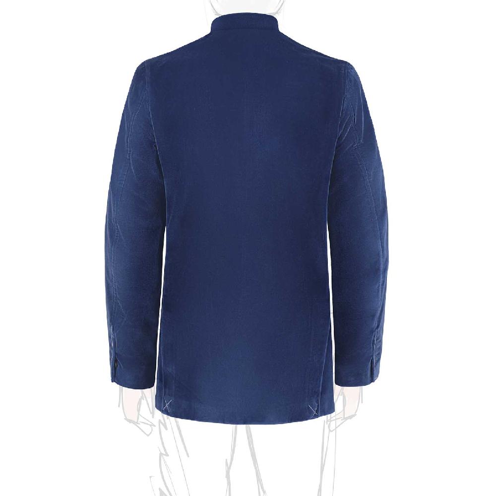 Rubinacci Vintage archive giacca Vienna in velluto blu Consegna Veloce