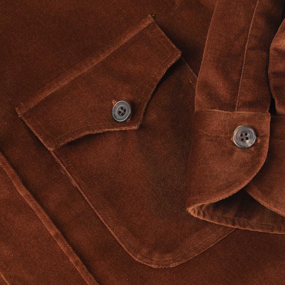 Rubinacci Vintage archive sahariana in velluto bruciato Shopping Online
