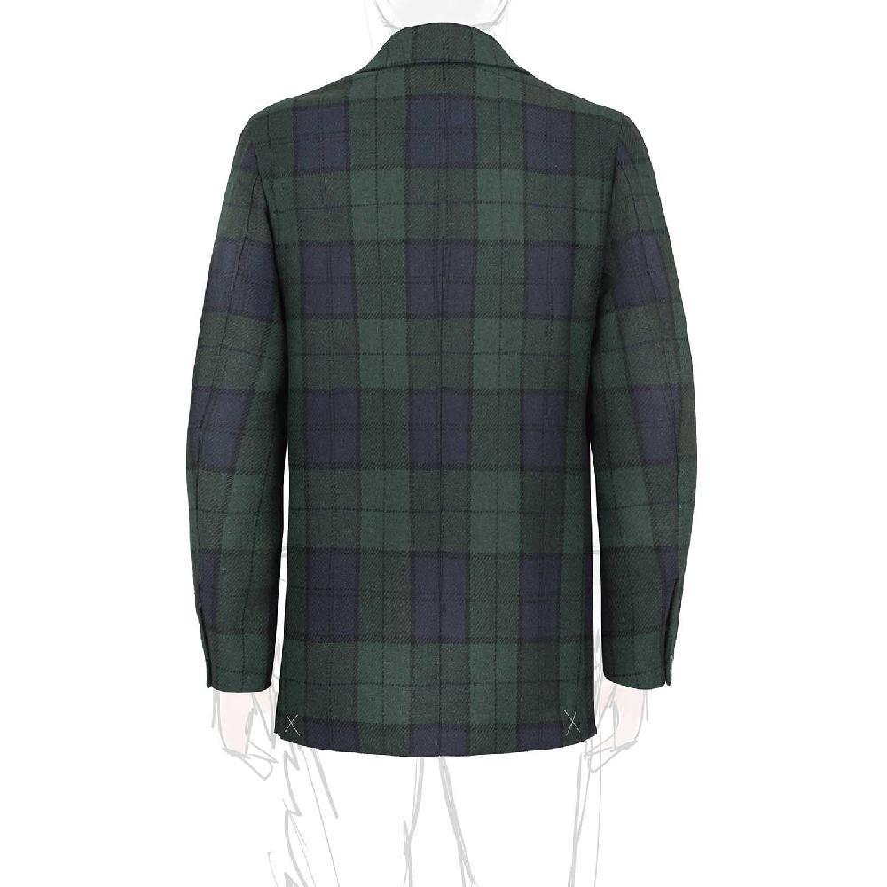 Rubinacci Vintage archive giacca tartan verde Offerta