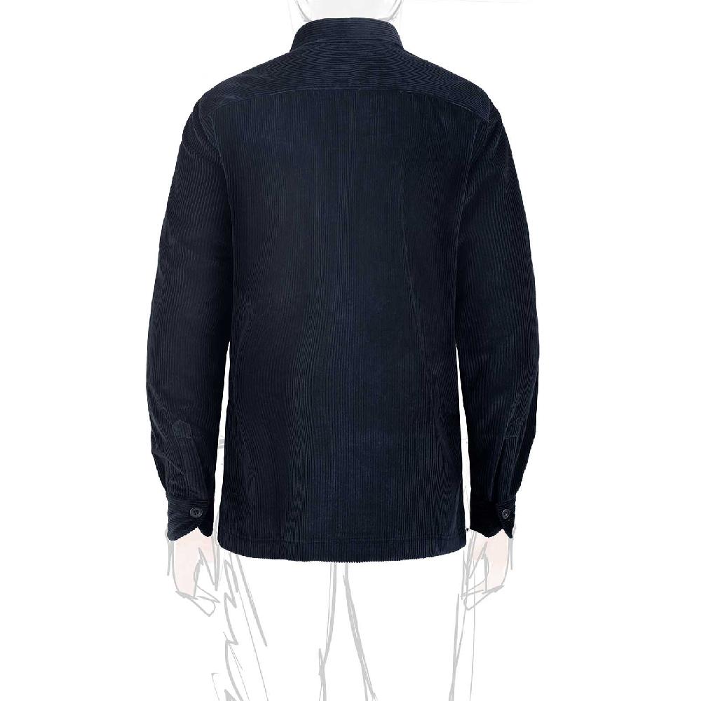Rubinacci Sahariana in velluto a costine blu Promozione