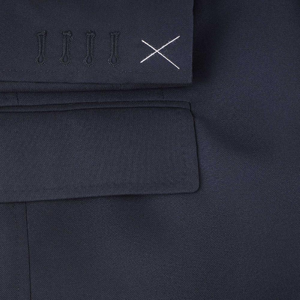 Rubinacci Giacca in Lana “Green Certified” blu Shopping Online
