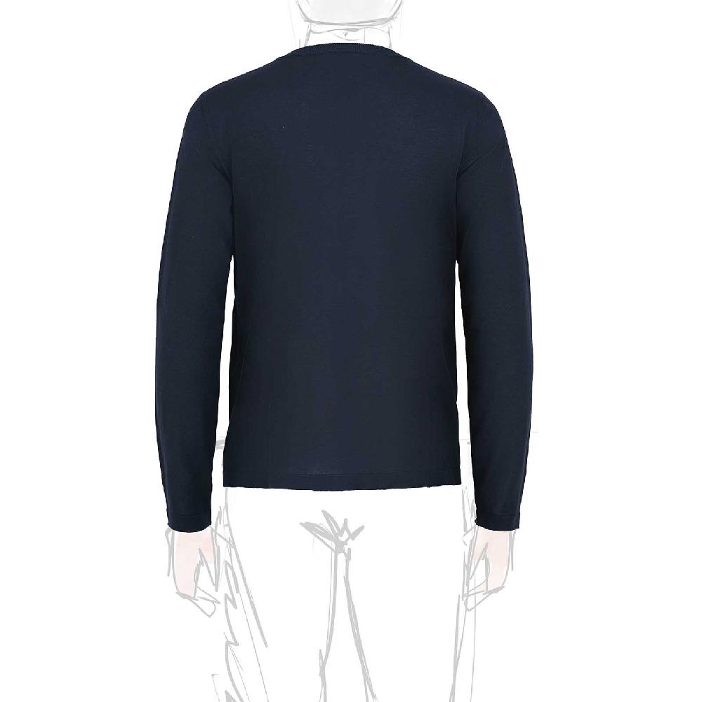 Rubinacci T-Shirt cotone blu Sottocosto