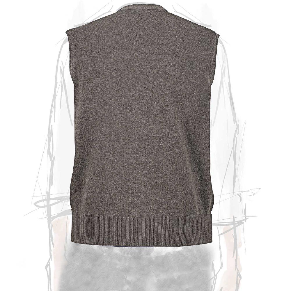Rubinacci Gilet in cashmere fango Novità