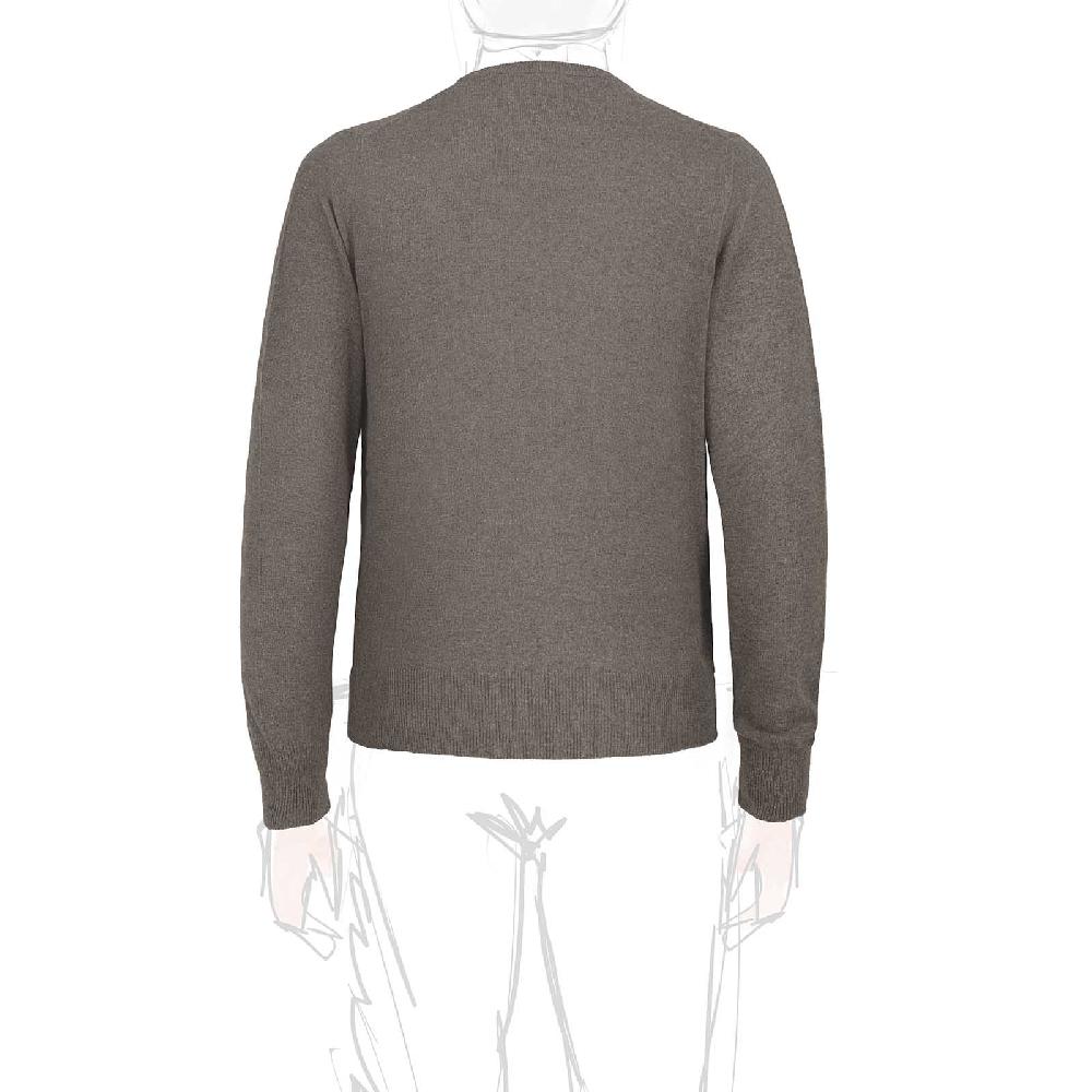 Rubinacci Girocollo in cashmere fango Saldi