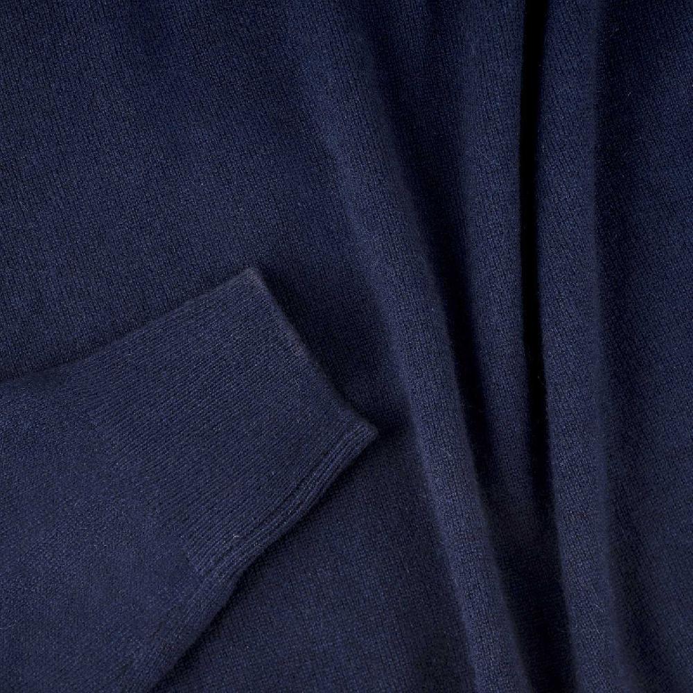 Rubinacci Polo in cashmere blu Offerta