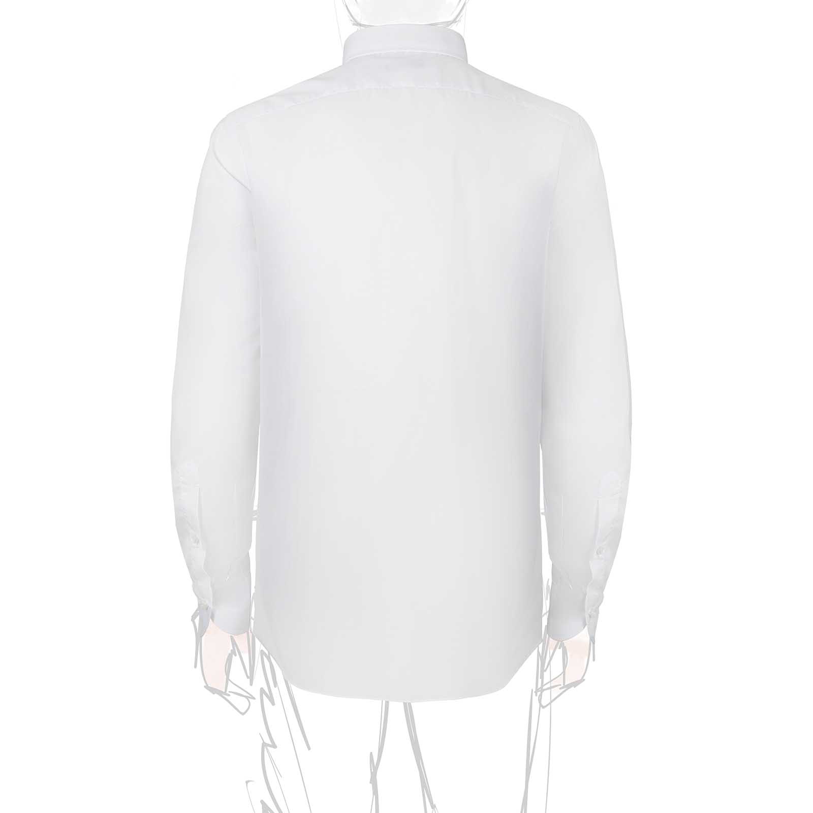 Rubinacci Camicia in cotone bianca Nuova