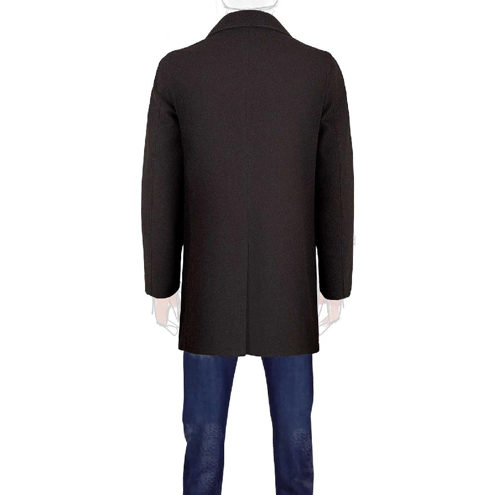 Rubinacci Giaccone in cashmere marrone Italia