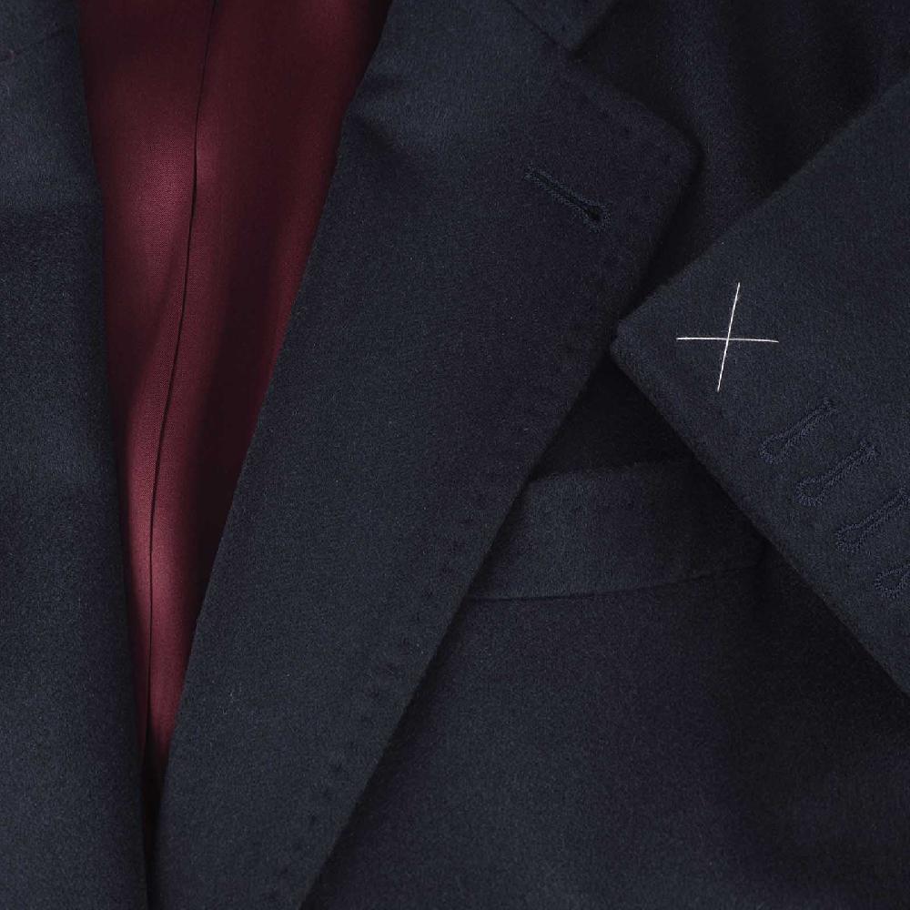 Rubinacci Cappotto in cashmere blu 2025