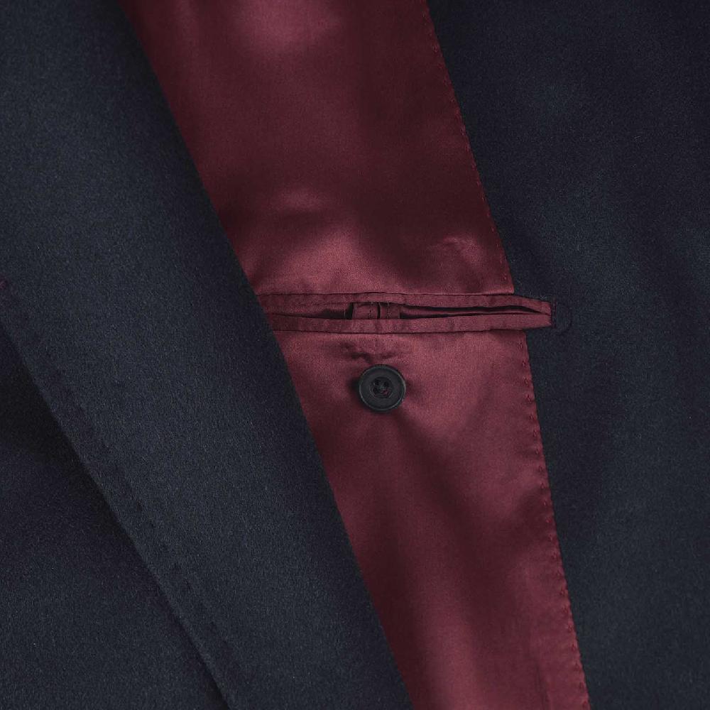Rubinacci Cappotto in cashmere blu 2025