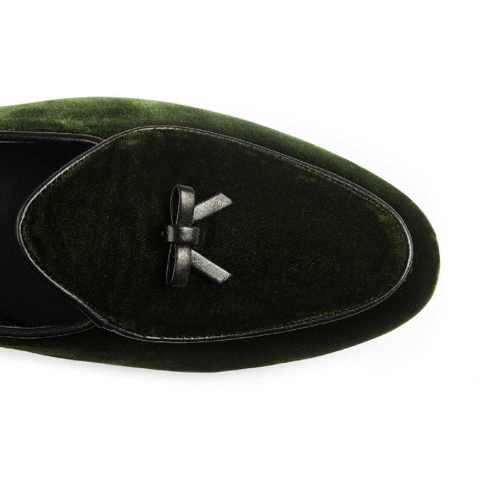Rubinacci Marphy velluto verde Soddisfazione Garantita