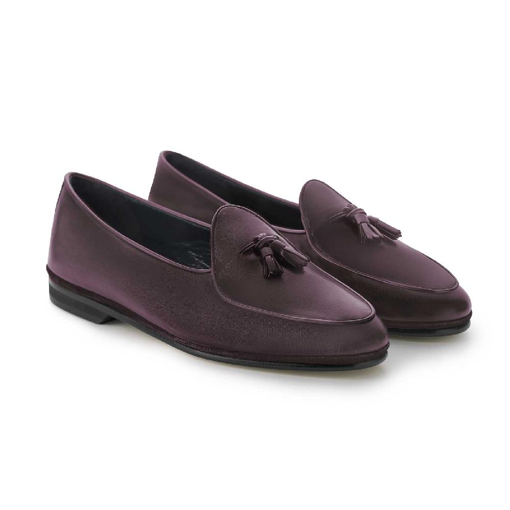 Rubinacci Marphy nappa bordeaux con nappine Acquista Ora