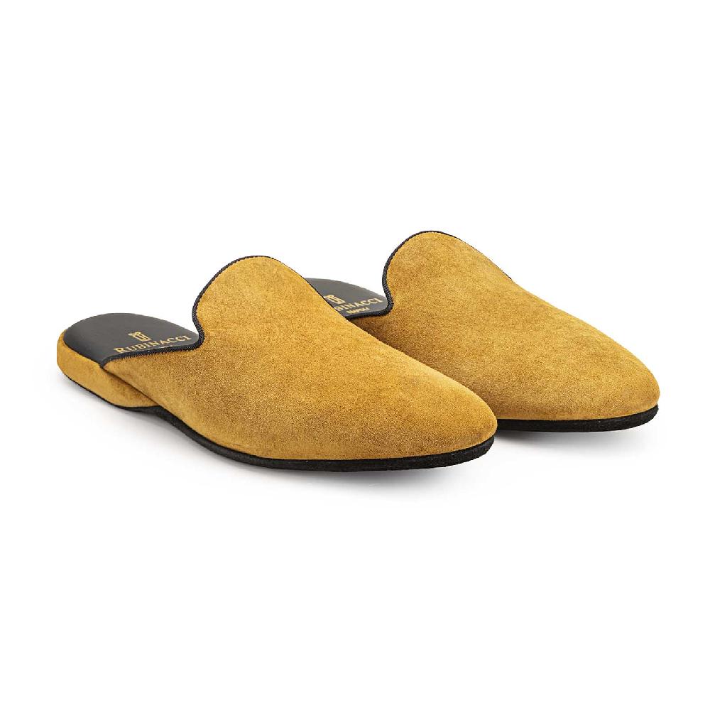 Rubinacci Pantofola comfort zafferano Saldi Di Fabbrica