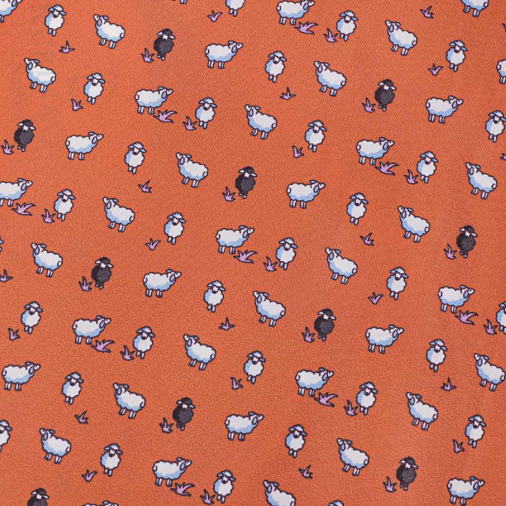 Rubinacci Costume con pecorelle arancio Italia
