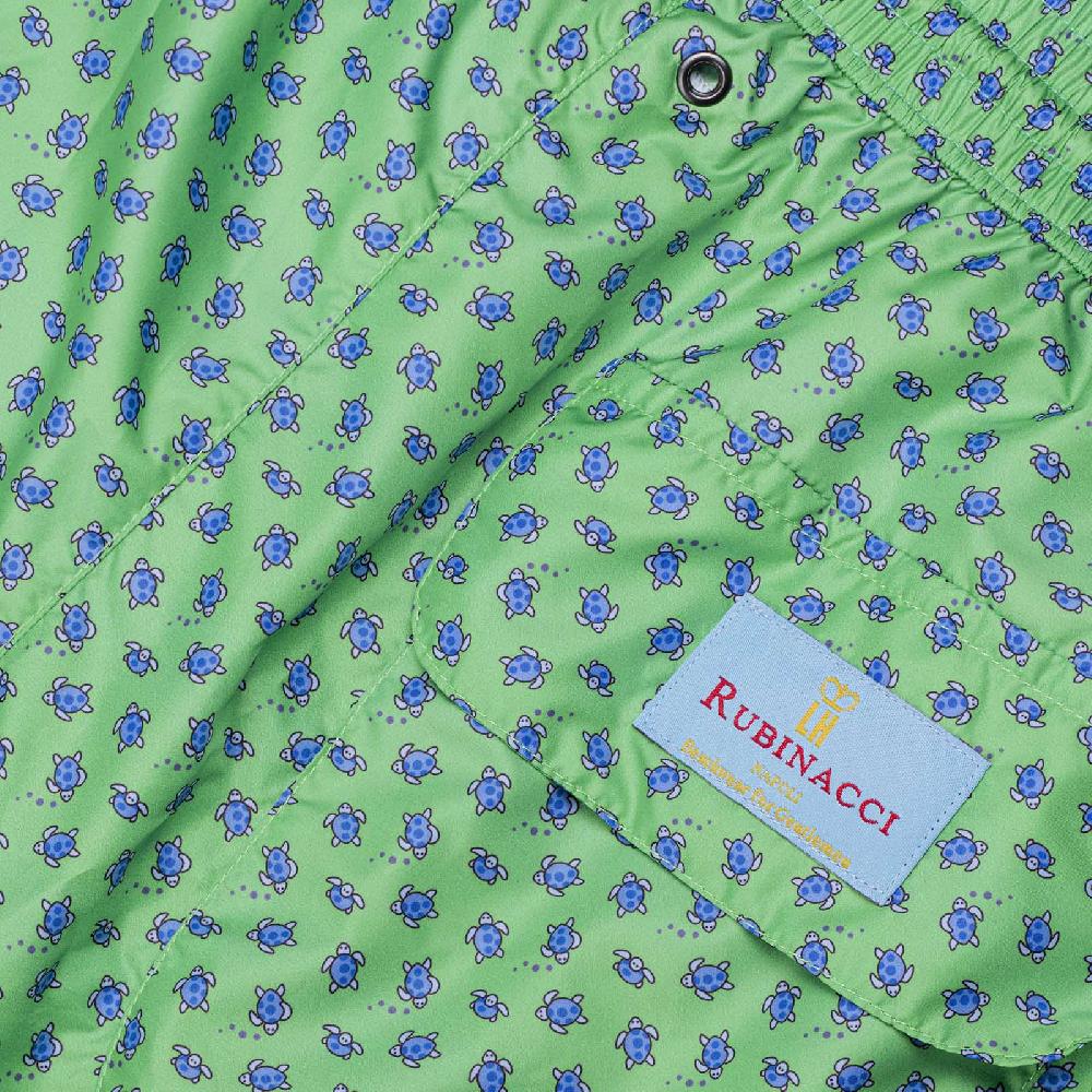 Rubinacci Costume con tartarughe verde 2025
