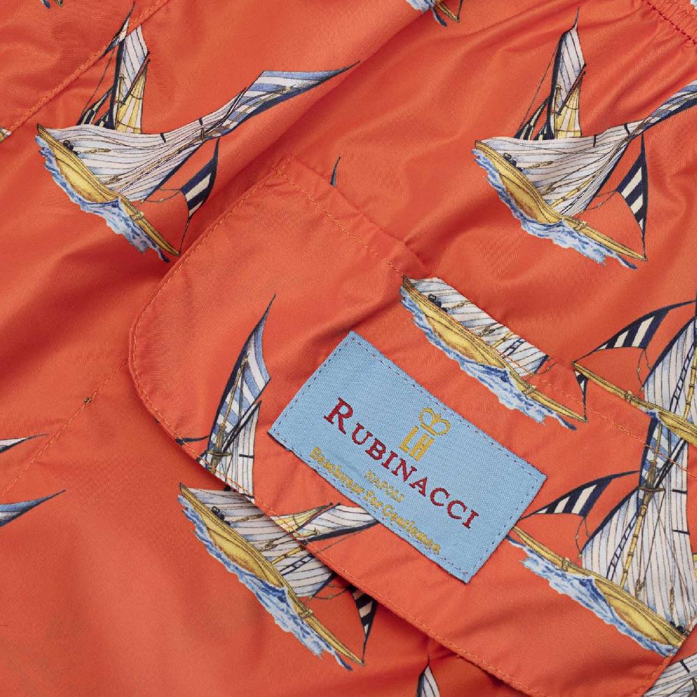 Rubinacci Costume match race arancio Offerta speciale della fabbrica