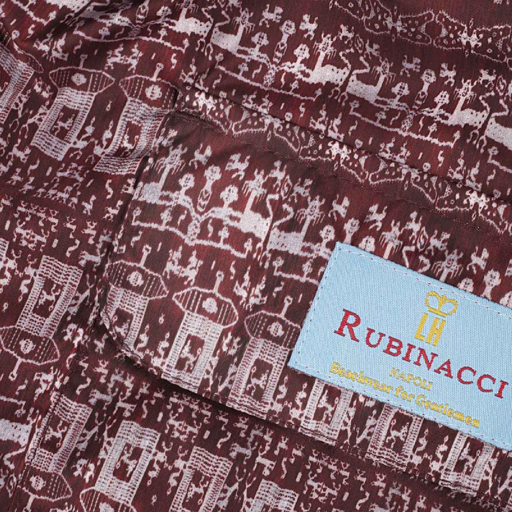 Rubinacci Costume azteco bordeaux Qualità