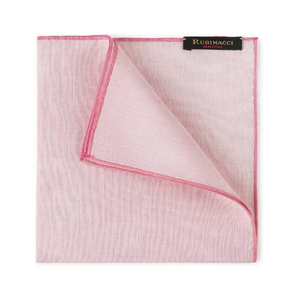 Rubinacci Fazzoletto da taschino rosa Presa