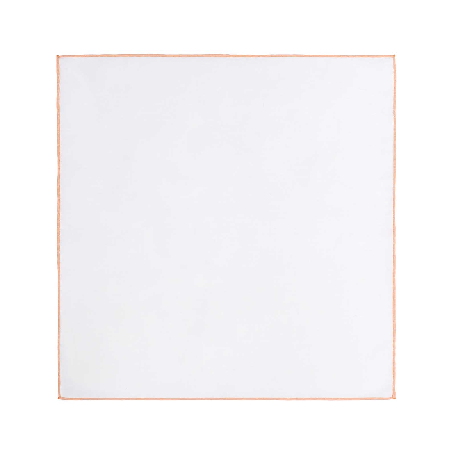 Rubinacci Fazzoletto da taschino arancio Sconto