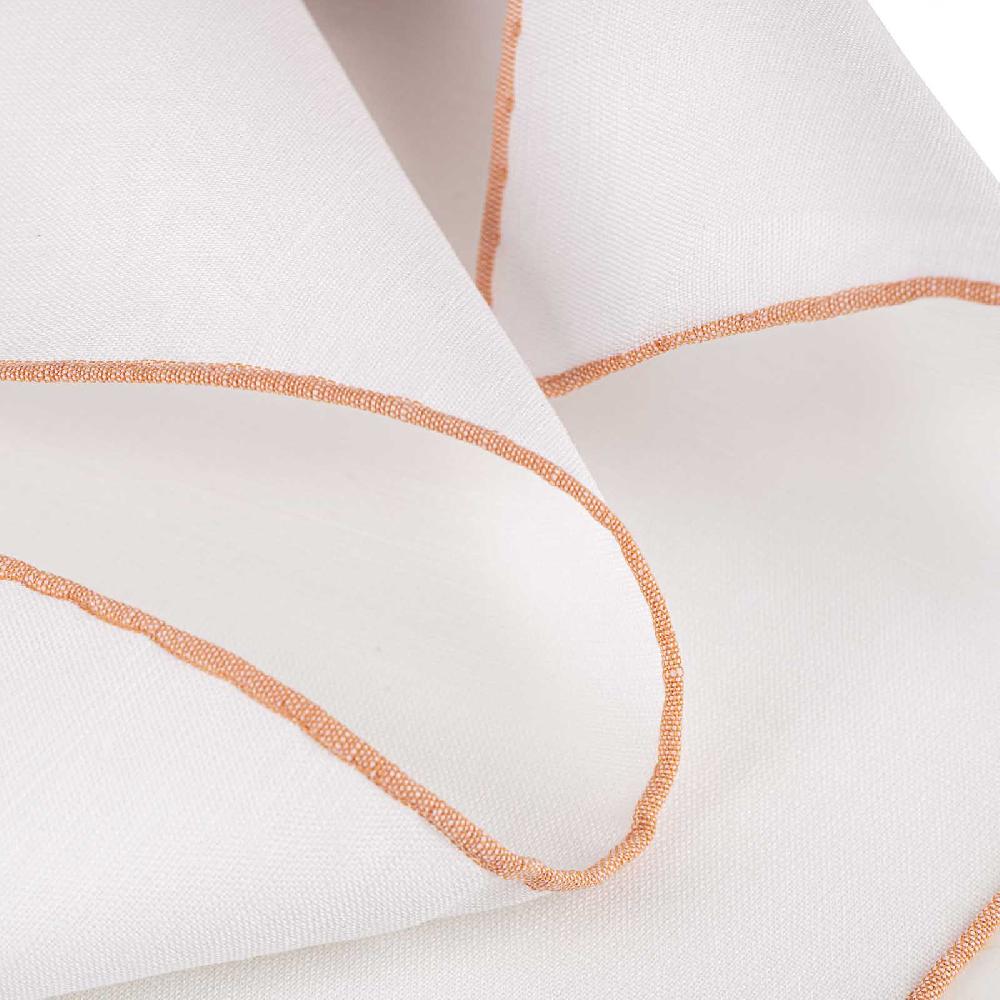 Rubinacci Fazzoletto da taschino arancio Sconto
