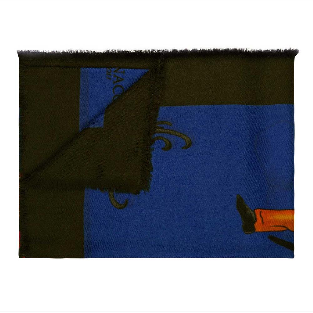 Rubinacci Sciarpa pulcinella blu Nuovo